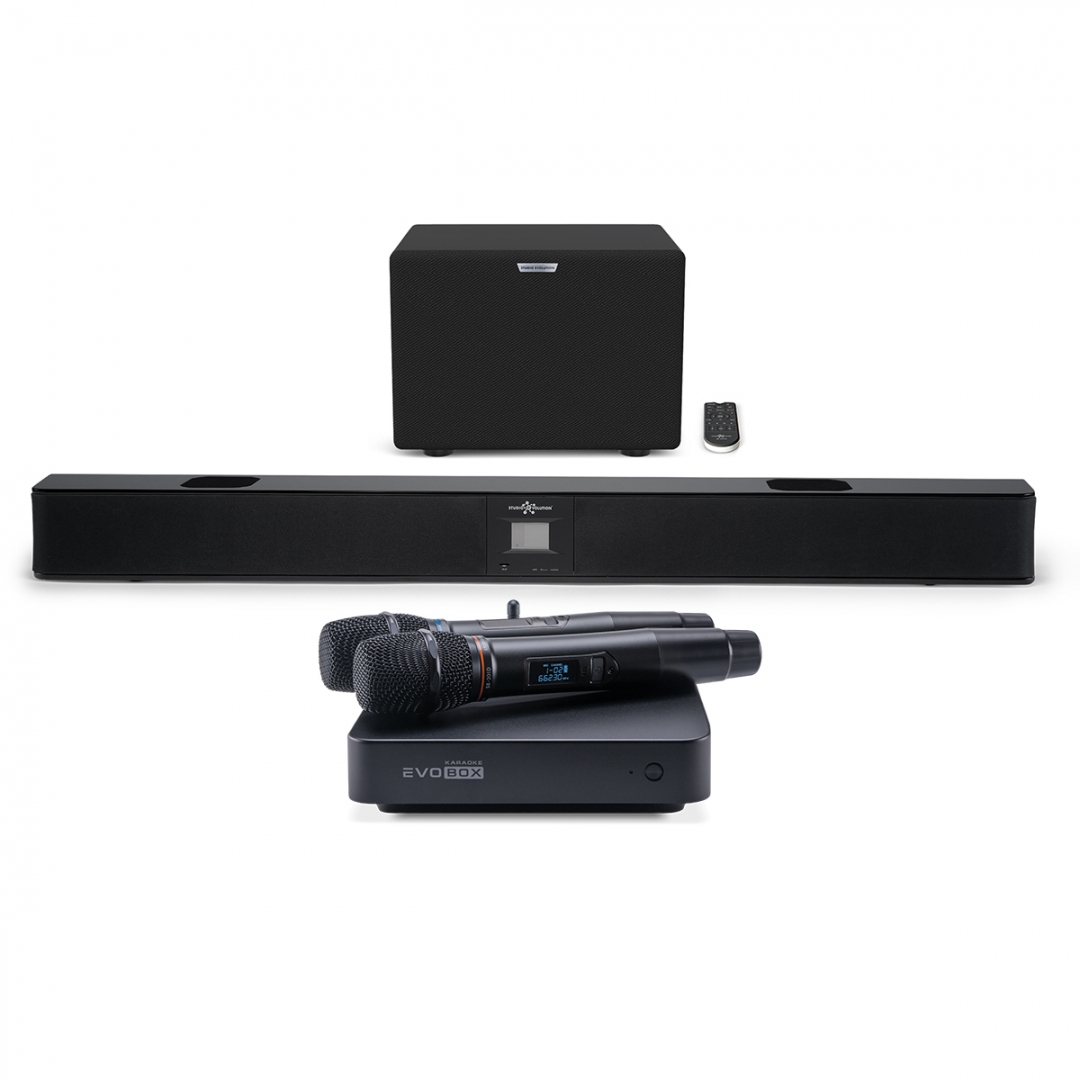 караоке-комплект EVOBOX Plus + EvoSound Bar (саундбар с караоке) в Нижнем Тагиле