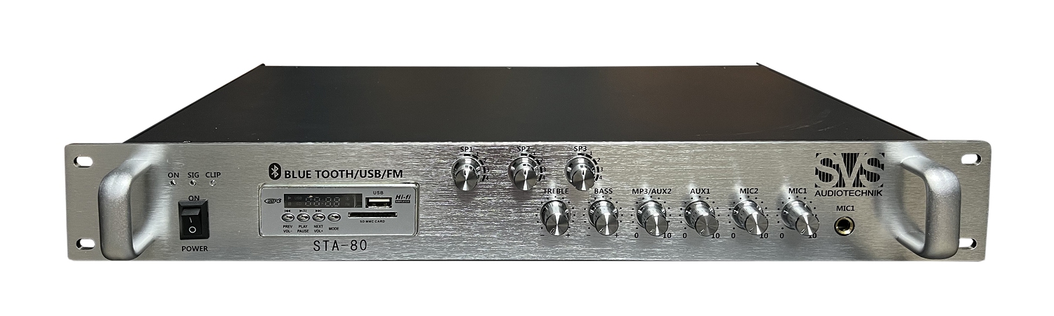 SVS Audiotechnik STA-80 Микшер-усилитель для систем Public Address в Нижнем Тагиле