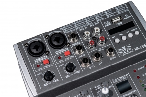 SVS Audiotechnik mixers AM-4 DSP Аналоговый микшерный пульт, 4-канала в Нижнем Тагиле